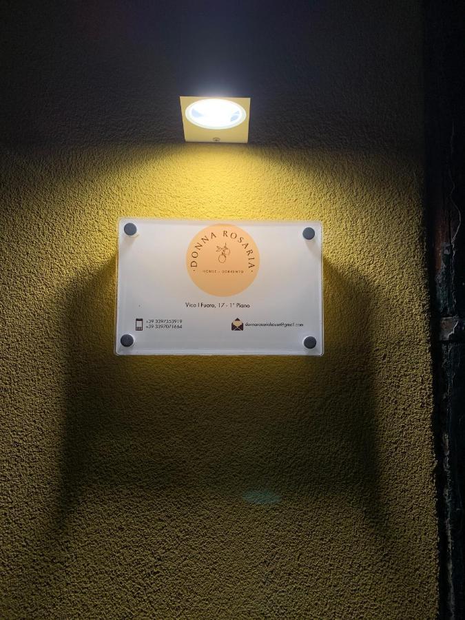 Donna Rosaria House Apartment Sorrento Exterior foto
